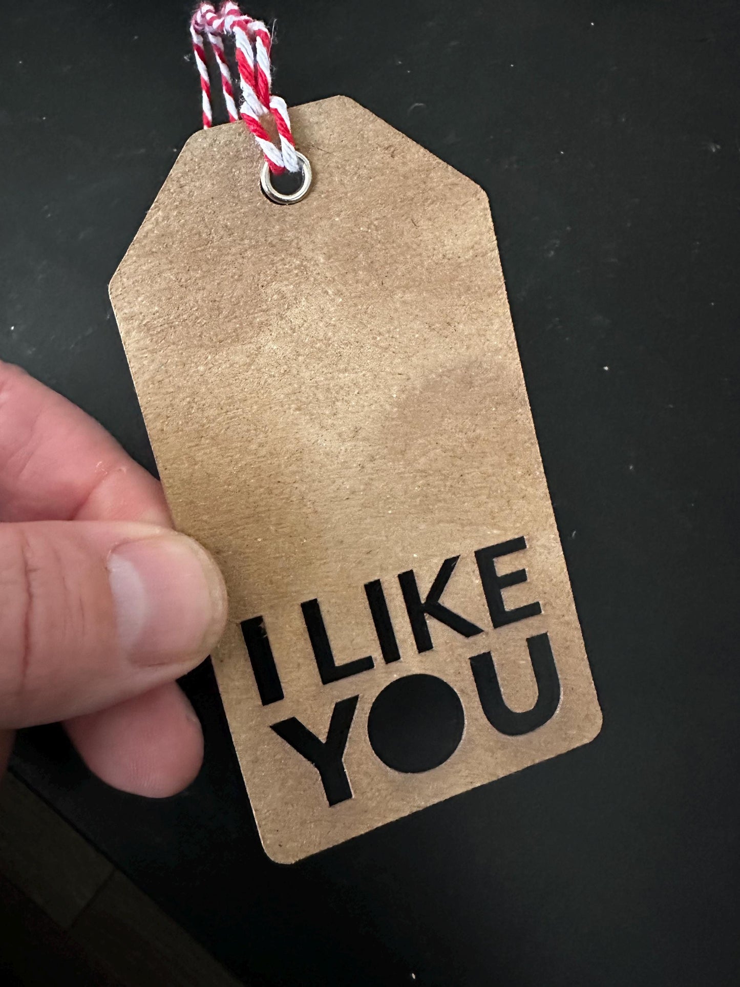 The "I Like You " Gift Tag