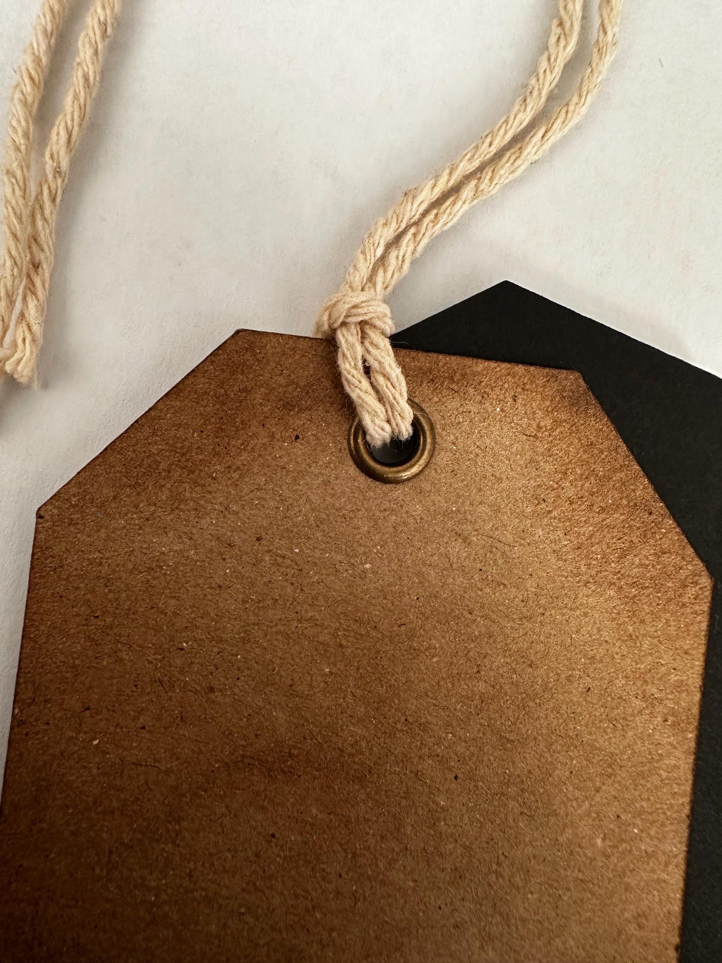 The "Holly Cut Out" Gift Tag