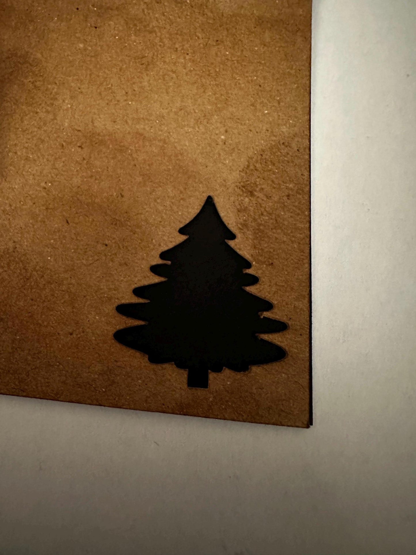 The "Tree Cut Out" Gift Tag
