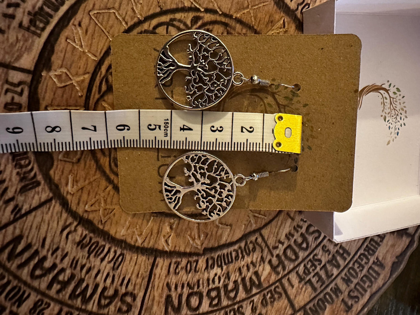 Tree of Life Yggdrasil Earrings | Handmade Norse Jewelry