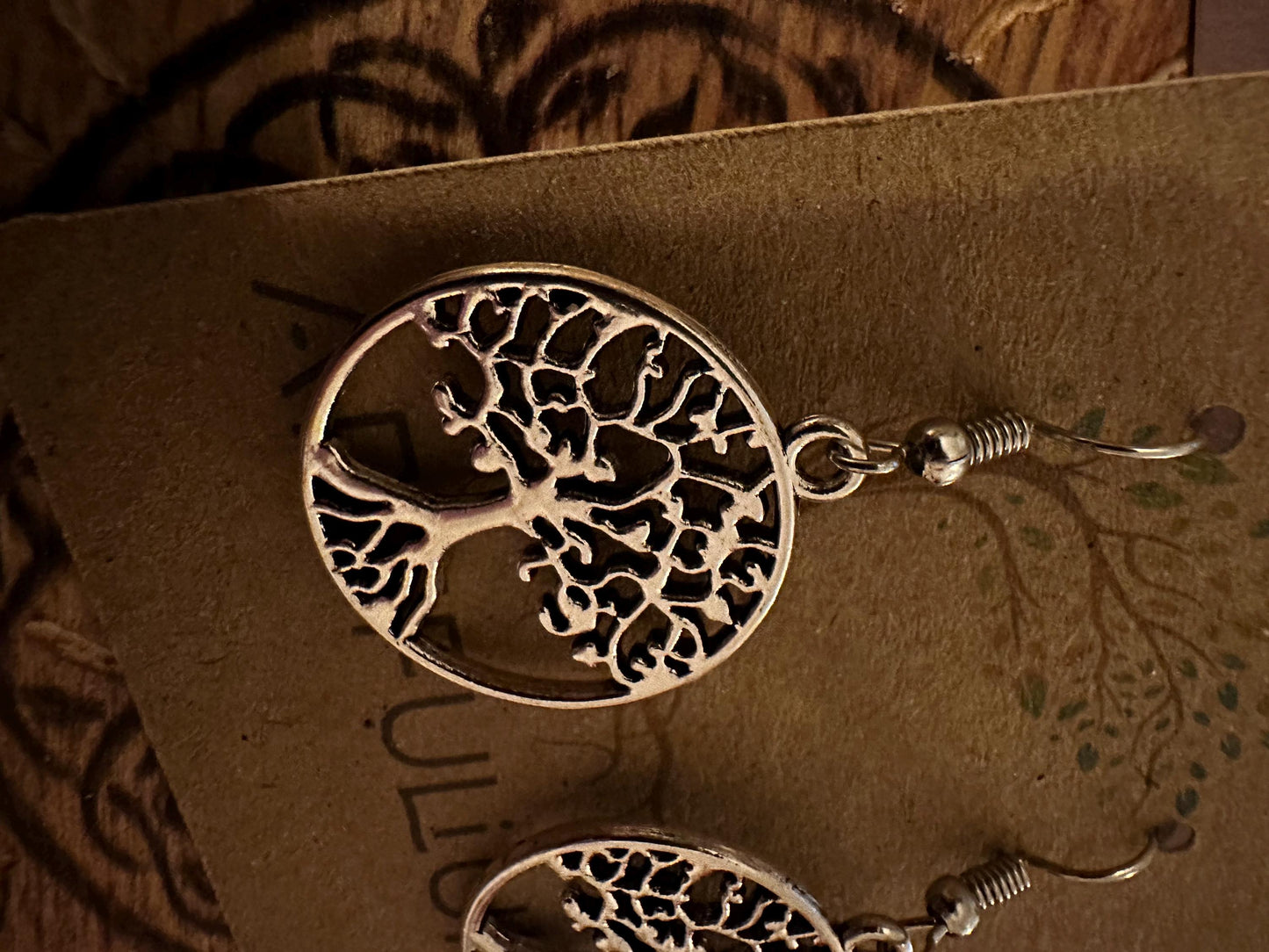 Tree of Life Yggdrasil Earrings | Handmade Norse Jewelry