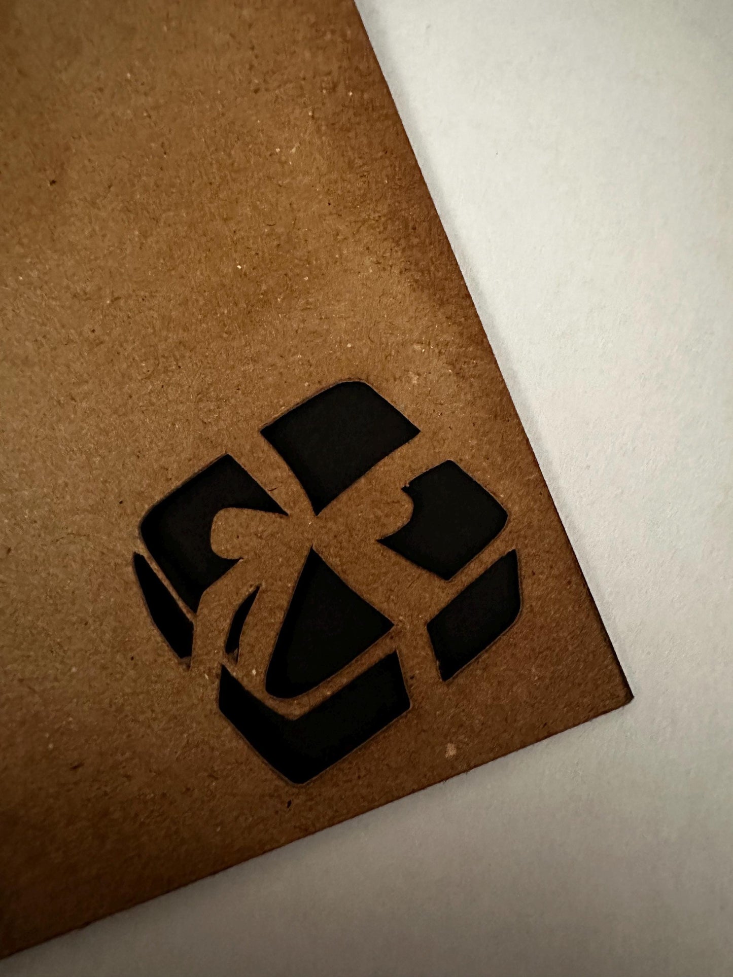 The "Xmas Present Cut Out" Gift Tag