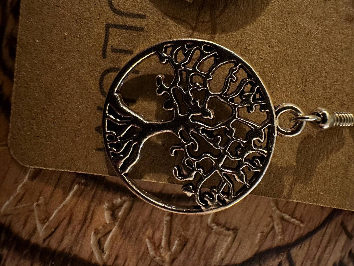 Tree of Life Yggdrasil Earrings | Handmade Norse Jewelry