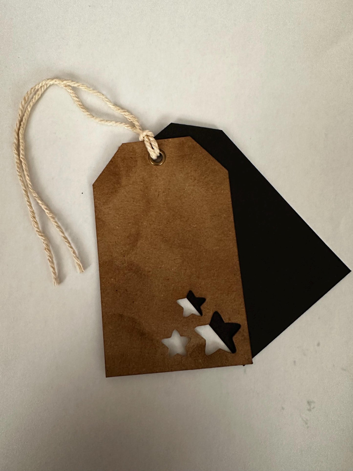 The "Stars Cut Out" Gift Tag