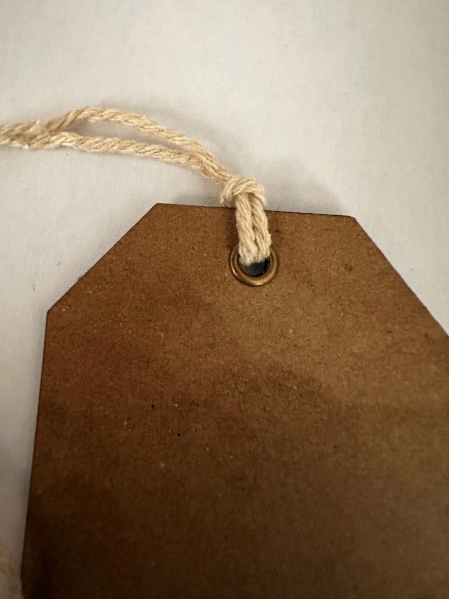 The "Tree Cut Out" Gift Tag