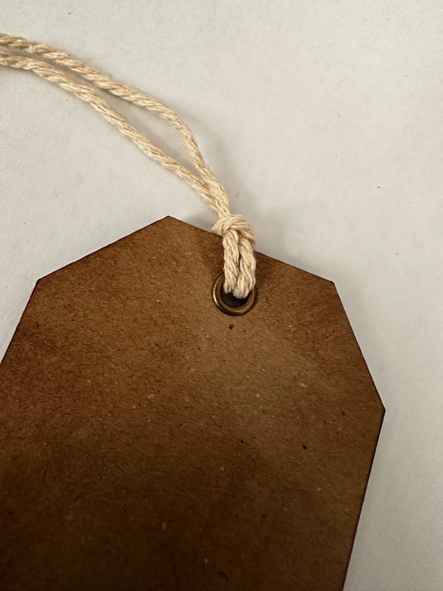 The "Bow Cut Out" Gift Tag