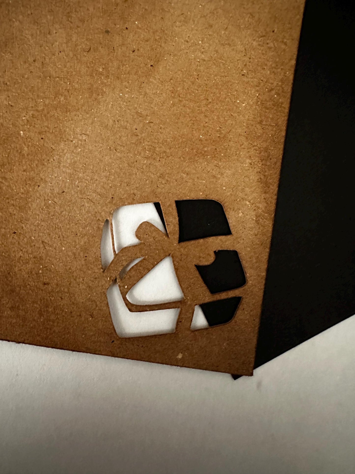 The "Xmas Present Cut Out" Gift Tag