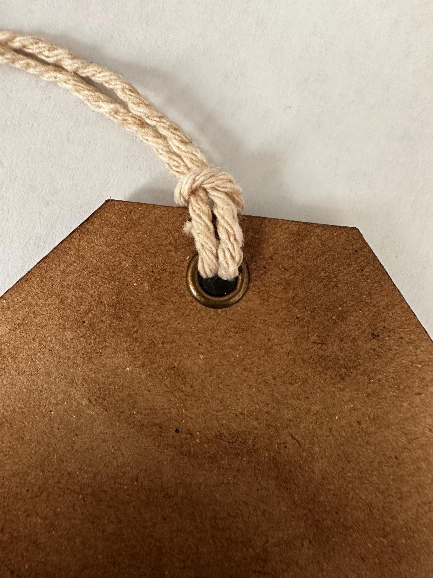 The "Reindeer Cut Out" Gift Tag