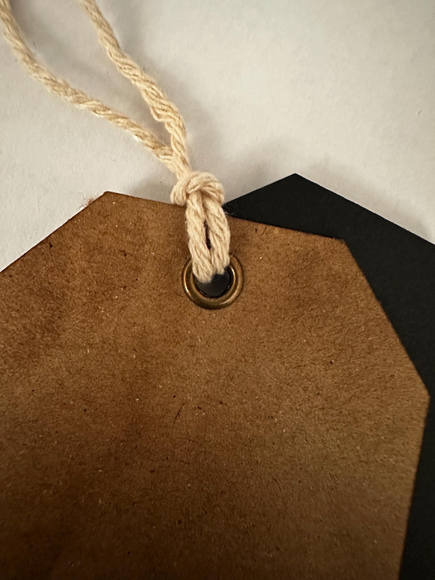 The "Santa Cut Out" Gift Tag