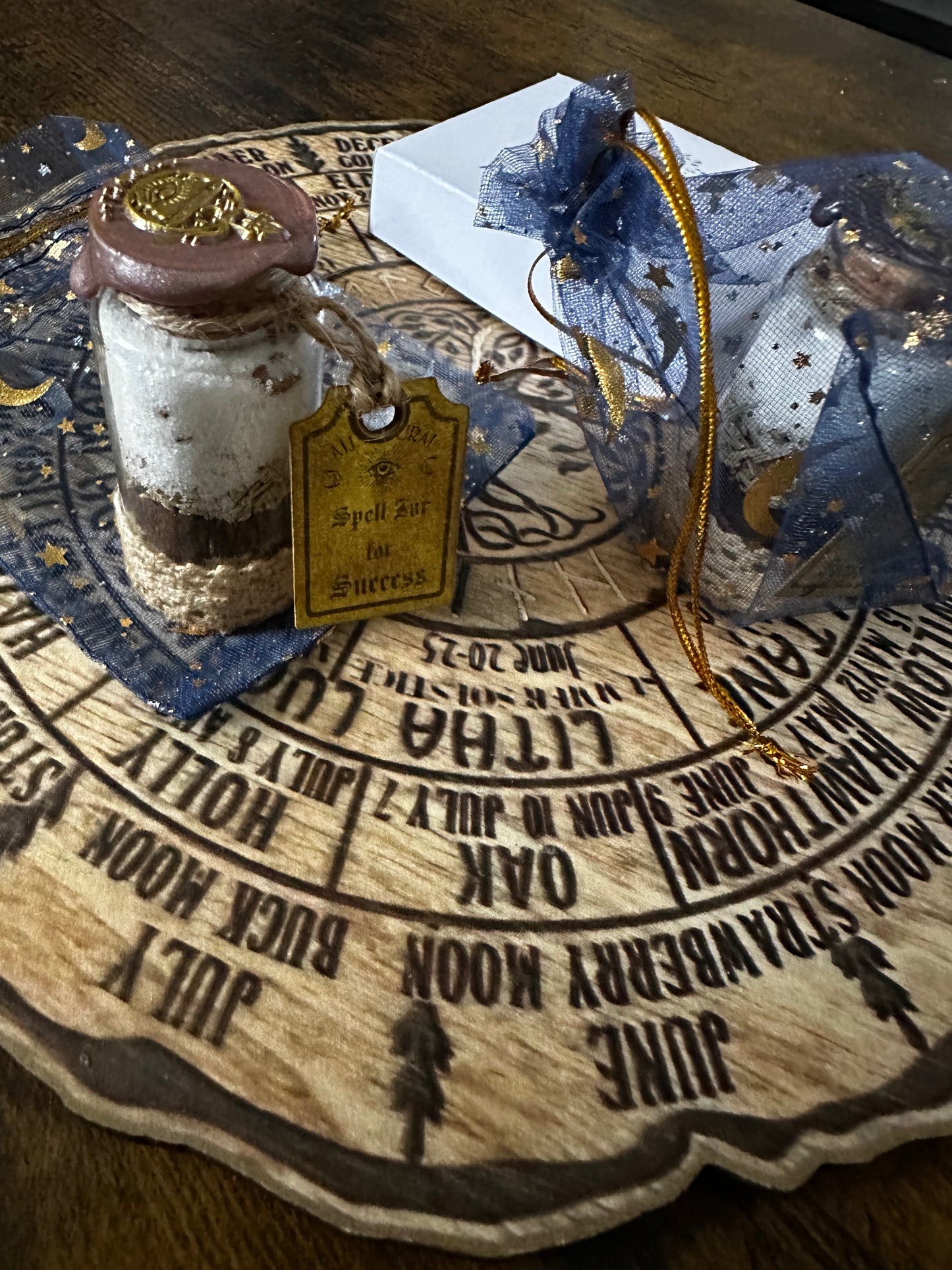 🌟 Success Spell Jar — Handcrafted Manifestation Charm for Empowered Living