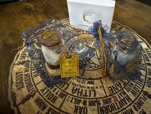 🌟 Success Spell Jar — Handcrafted Manifestation Charm for Empowered Living