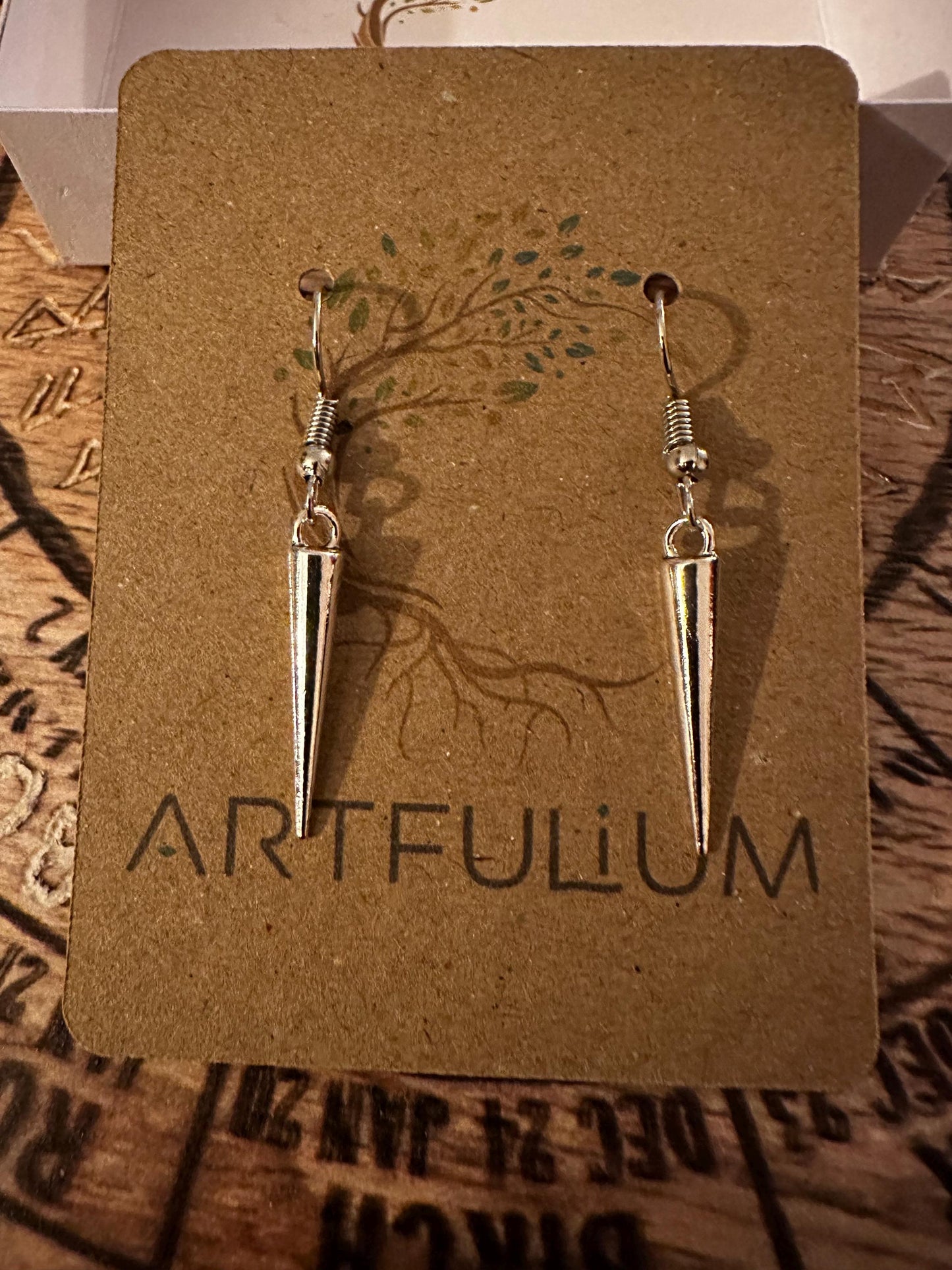 Bold Long Spike Earrings | Hypoallergenic Dangle Jewelry for Sensitive Ears